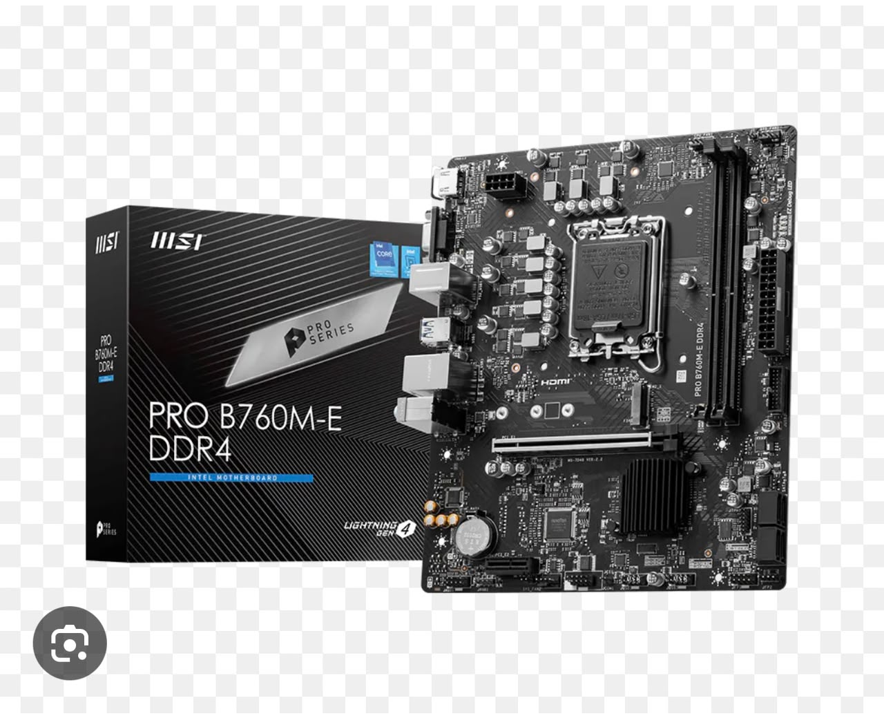 MSI PRO B760M-E DDR4 Motherboard – Intel LGA 1700
