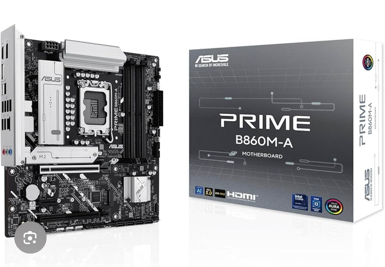 ASUS PRIME B860M-A Motherboard – Intel LGA 1851