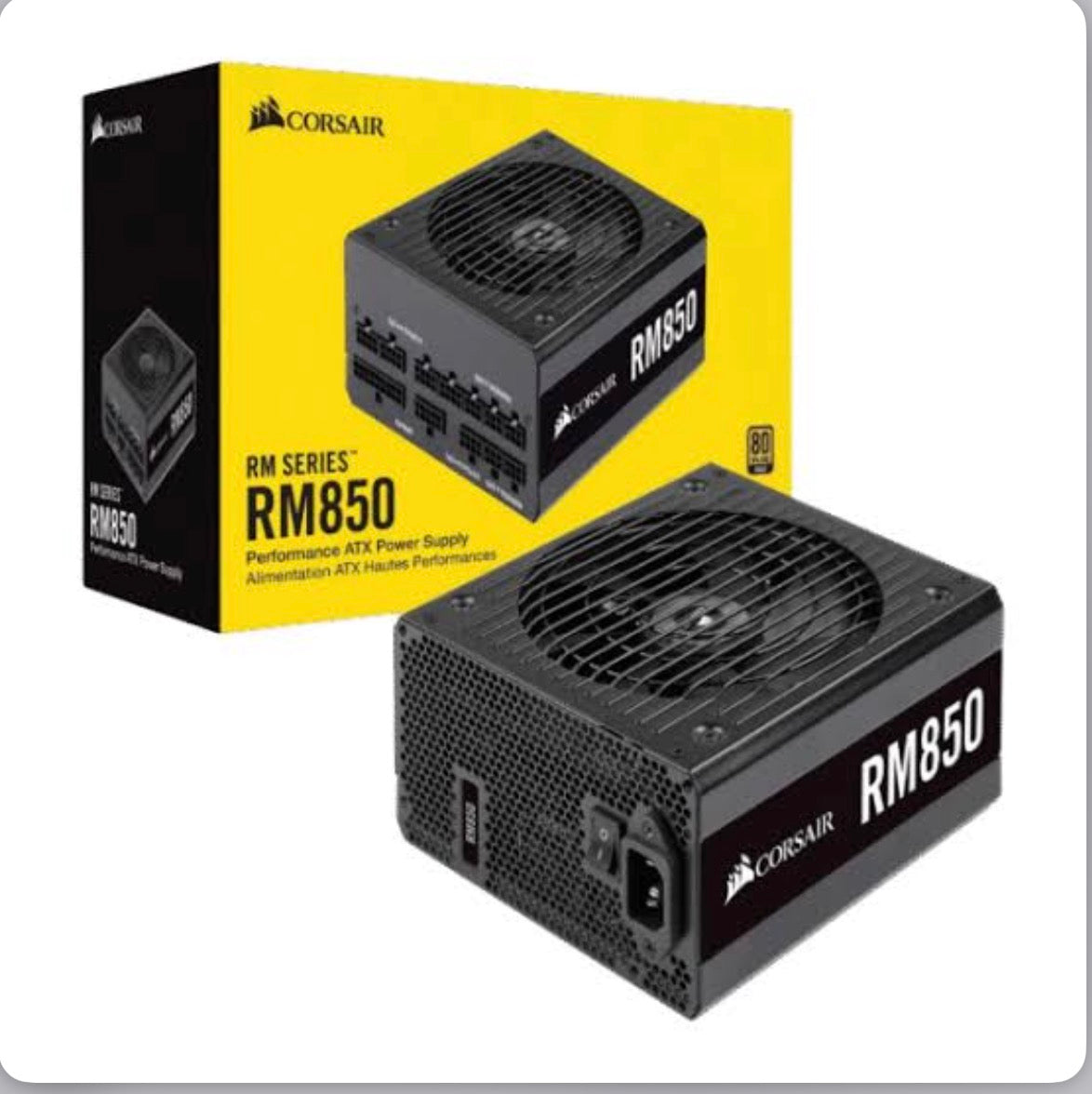 Corsair RM850 Performance ATX Power Supply – 850W Reliable PSU