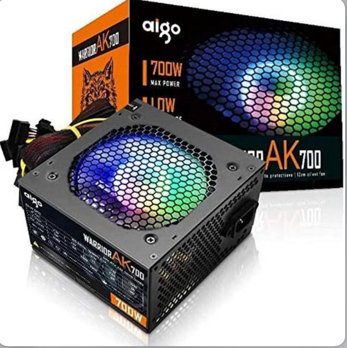 Aigo Warrior AK700 700W RGB Gaming Power Supply