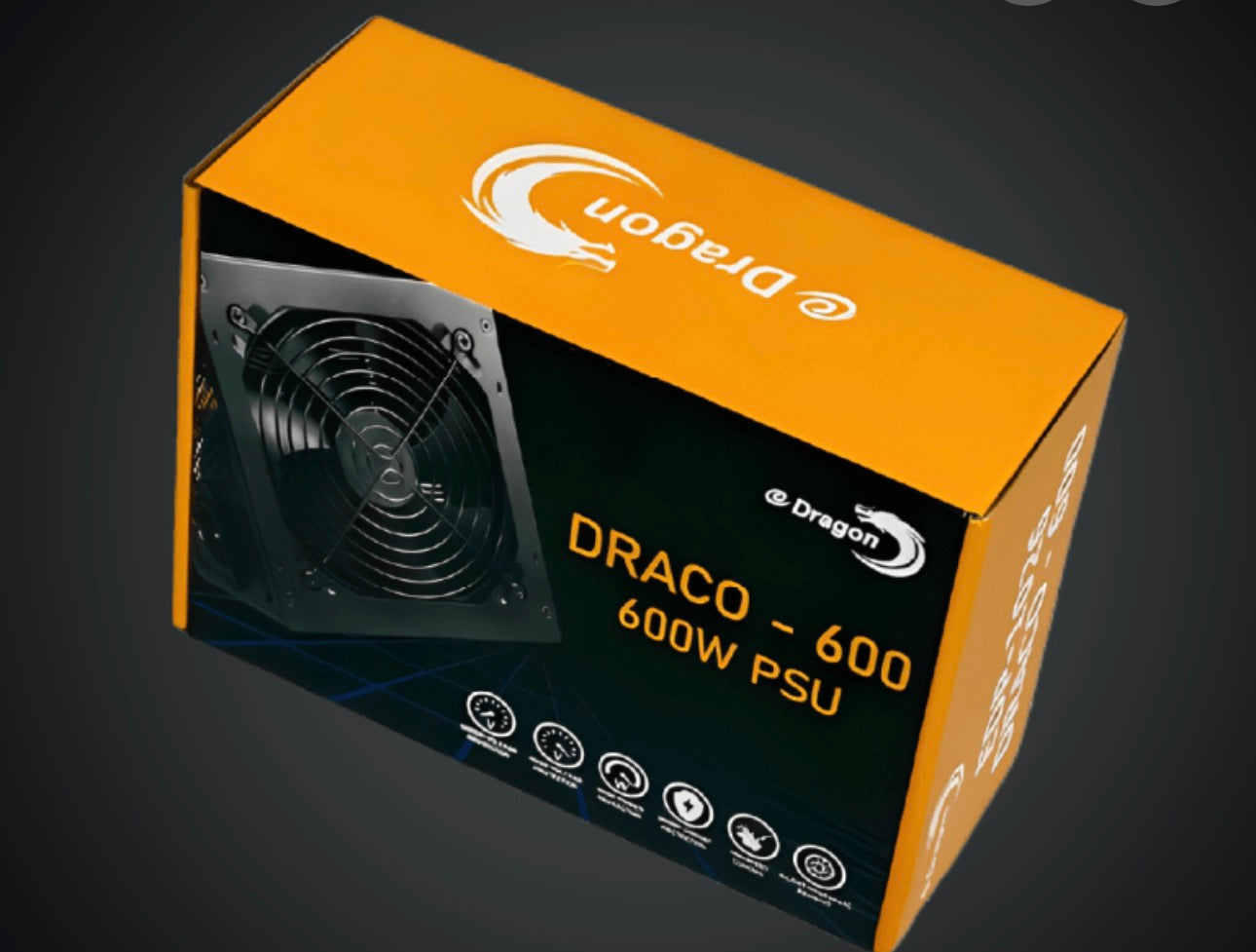 e-Dragon DRACO-600 600W Power Supply Unit
