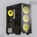 BOOST Black Mesh Front Gaming PC Case