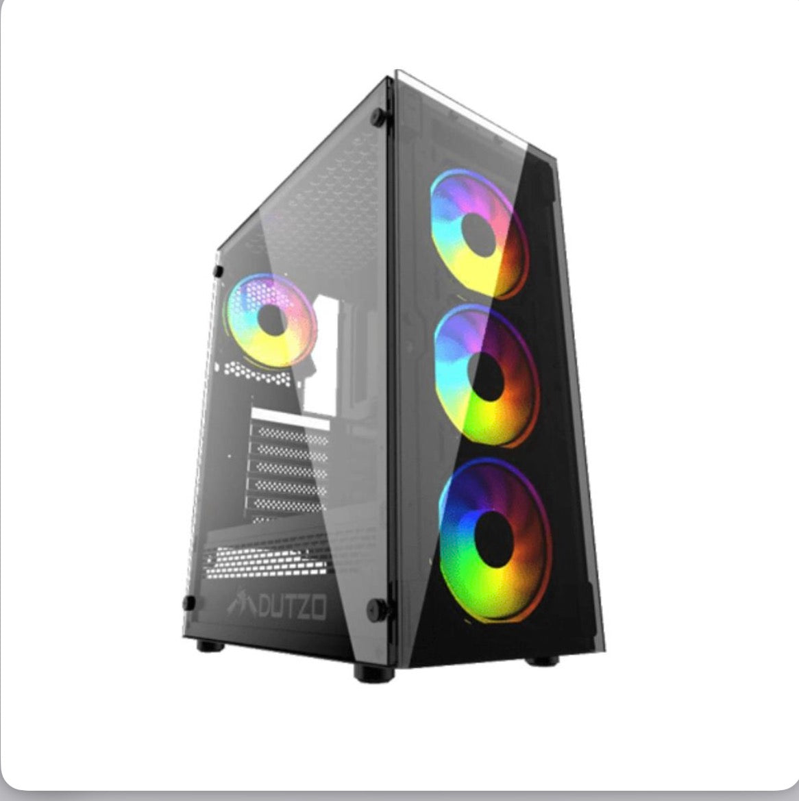DUTZO RGB Tempered Glass Mid-Tower PC Case