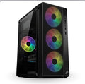 Gaming PC Case – Black Mid-Tower with RGB Fans