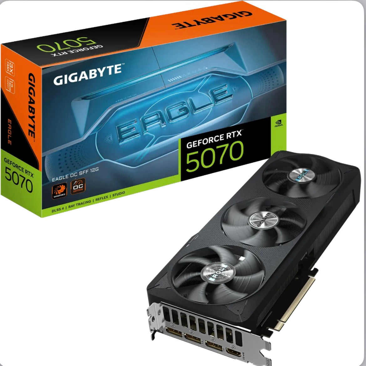 GIGABYTE GeForce RTX 5070 Eagle OC SFF 12G Graphics Card