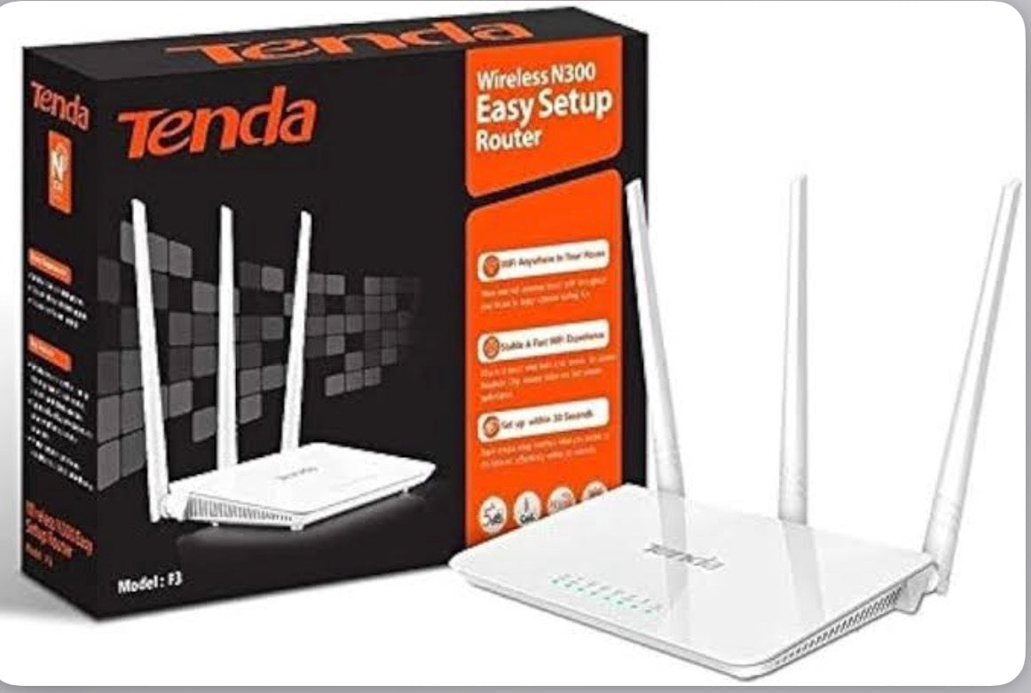 Tenda F3 Wireless N300 Easy Setup Router